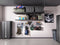 NewAge Pro Series 8 Piece Cabinet Set With Wall, Tool Drawer, Multi-Function Cabinet, Lockers and 84 in. Worktop