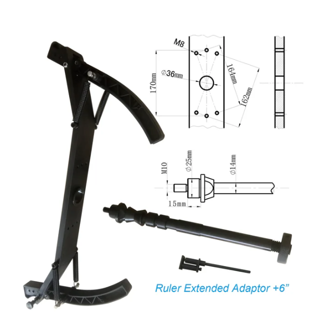Katool KT-T880 Center Post Tire Changer (13"–26" Rims)
