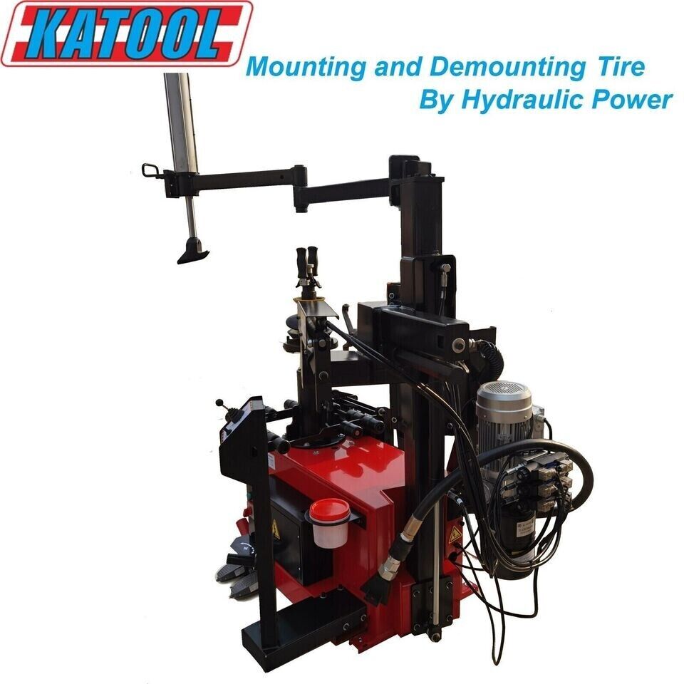 Katool AK-T900 Automatic Hydraulic Tire Changer & KT-B750 Wheel Balancer Combo