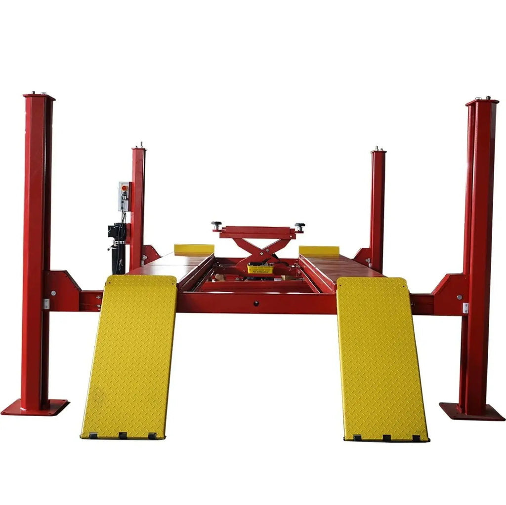 Katool | KT-4H150 Heavy Duty 4-Post Alignment Lift 15,000lbs (Rolling ...