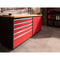 NewAge Pro Series 2 Piece Cabinet Set with 84 in. Workbench and 42 in. Base Cabinet on Casters